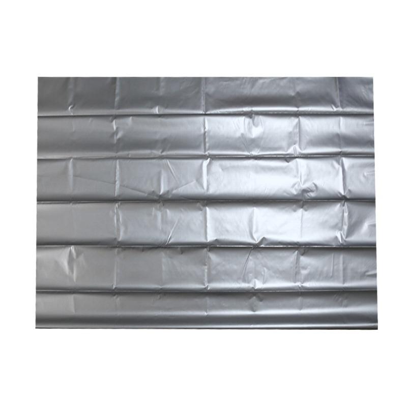 100% Blackout Curtain Removable Portable Travel DIY Blocking Window Film For Living Room Home Non-perforate No Drill Black Cloth