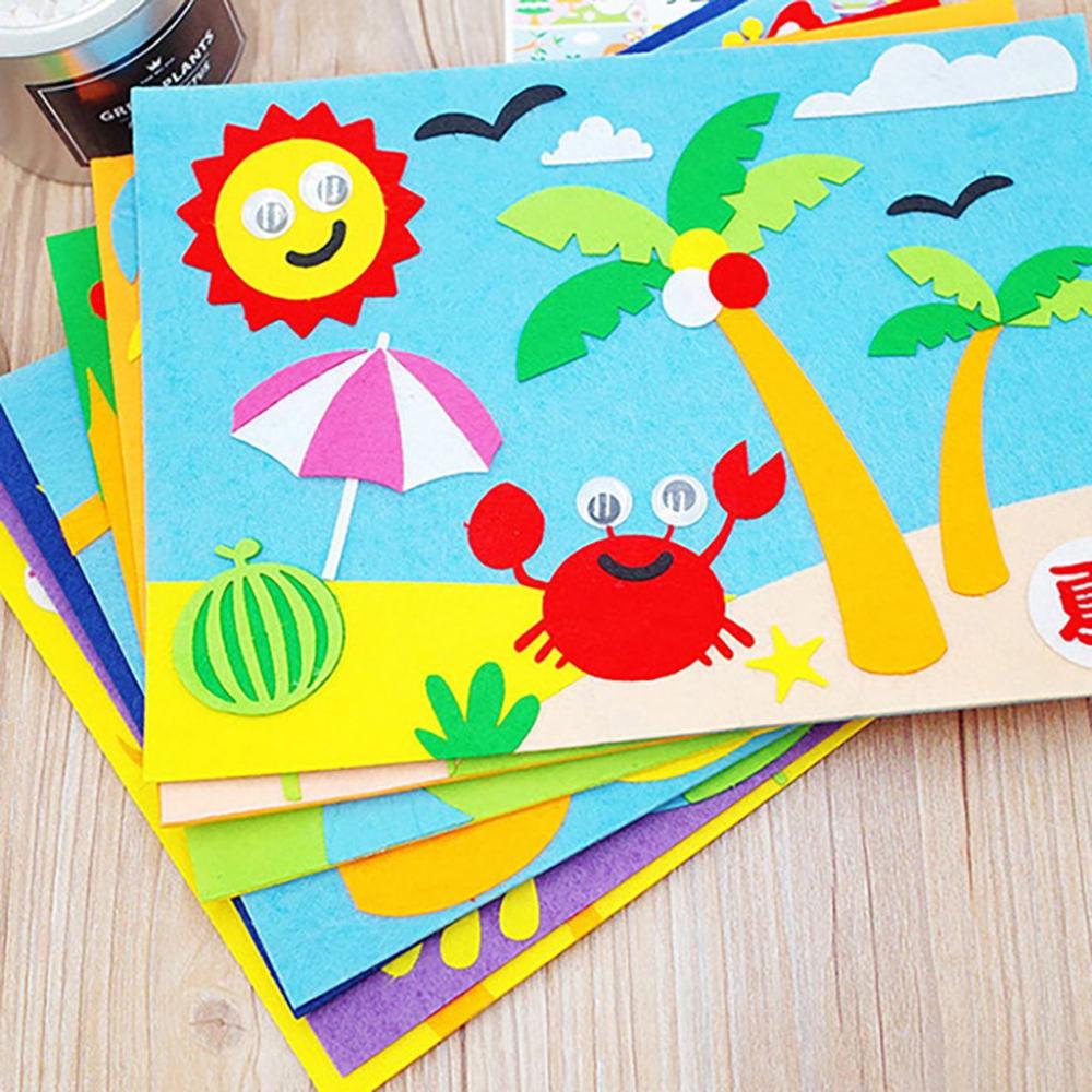 Толщина Мягкая Нетканая Ткань Лоскутная Ткань Для Рукоделия Фетровая Ткань DIY Ремесло Ручная Работа Материал