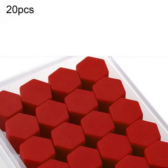 20 шт. практичная винтовая крышка, универсальный болт, гайка, шестигранная защитная крышка болта для колеса