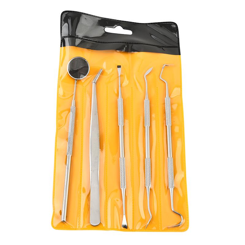 Dental Endoscope & Tool Set: Probes, Tweezers, Tartar Remover for Oral Care