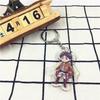 Key Rings Anime Games Attacking Giant Cartoon Character Acrylic Keychain Metal Decoration Accessory Gifts Pendant