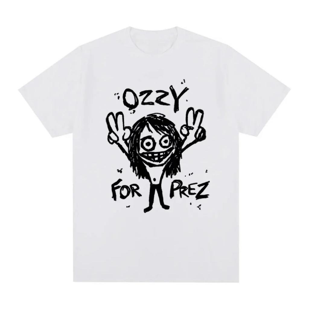 Ozzy Osbourne T-shirt Graphic Printing Tee-shirt Short Sleeve Fashion Hip Hop Tshirt Women Clothes High Quality