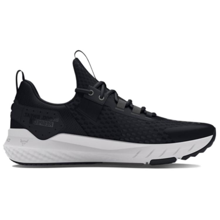 Under Armour Project Rock BSR Black White Men Sneakers Castlerock 3027344-001