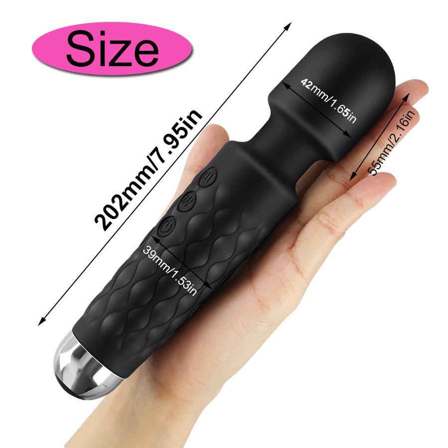 Мощная волшебная палочка, вибраторы для женщин, стимулятор клитора, AV Stick, массажер для точки G, женский мастурбатор, секс-игрушки для женщин
