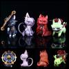 Чиби-версия, мяу-мяу, стычка, Дилук, гравировка, Куки Синобу, модель куклы, сувениры, фигурка в коробке.