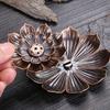 Sandalwood Coil Base Aromatherapy Incense Holder Incense Burners Incense Sticks Plates Lotus Censer