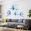 3D Romantic Floral Wall Stickers - Self-Adhesive Bedroom Decor