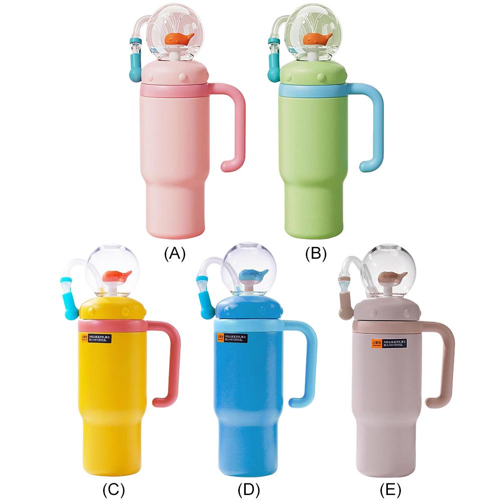 24 унции Чашки для воды из нержавеющей стали с китами для детей, подростков и взрослых