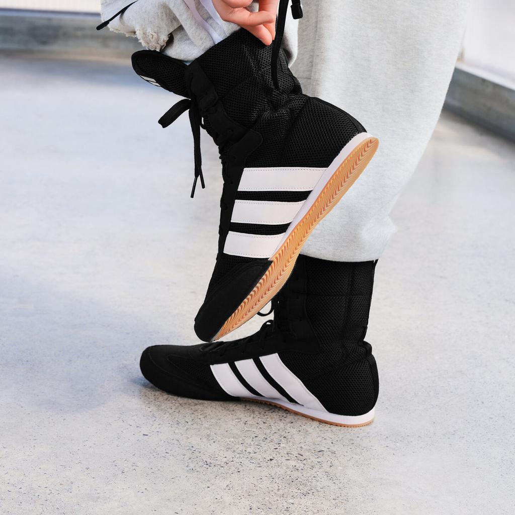 Adidas Box Hog Fabric High top Training Shoes Unisex