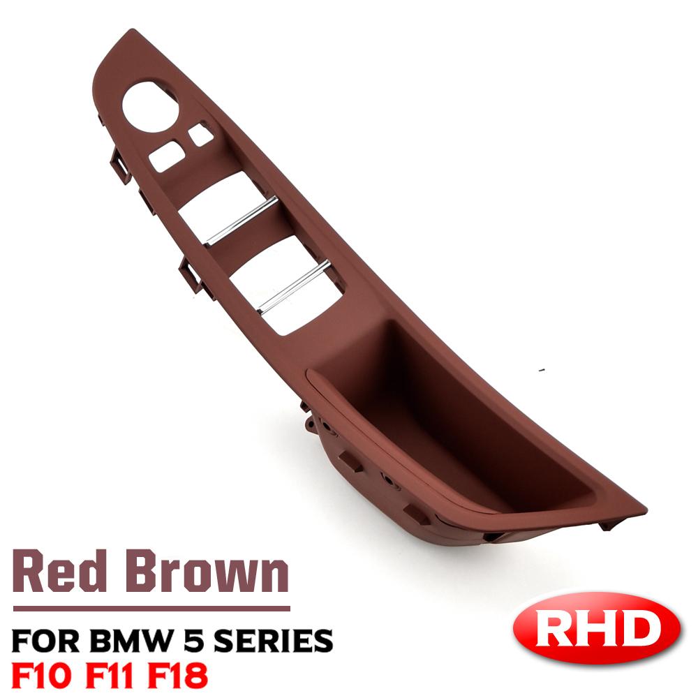 MLKQ6 RHD Right Driver Car Interior Door Handle Armrest Panel Pull Trim Cover Set For BMW 5 Series F10 F11 520i 523i 525i 528i 530i