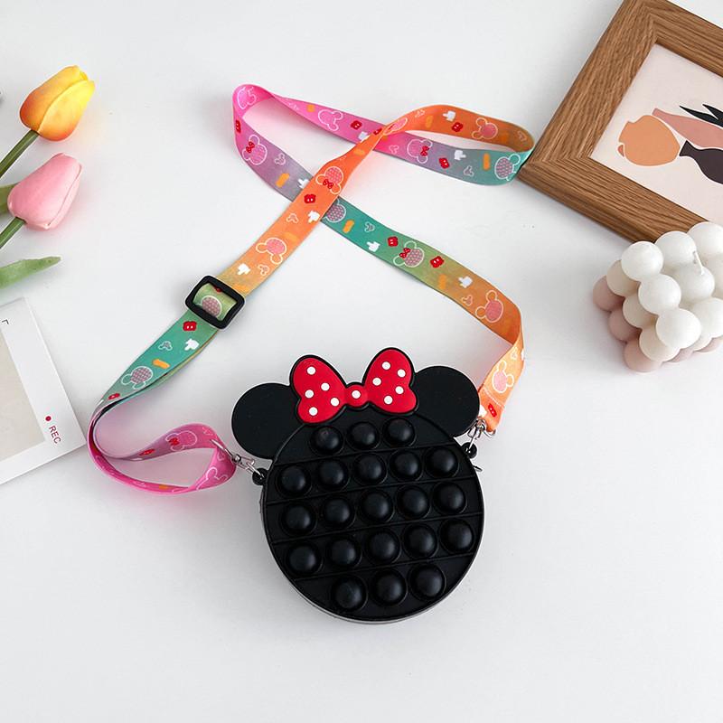 Cute Mini Silicone Sling Bag For Kids With Breathable Waterproof Features