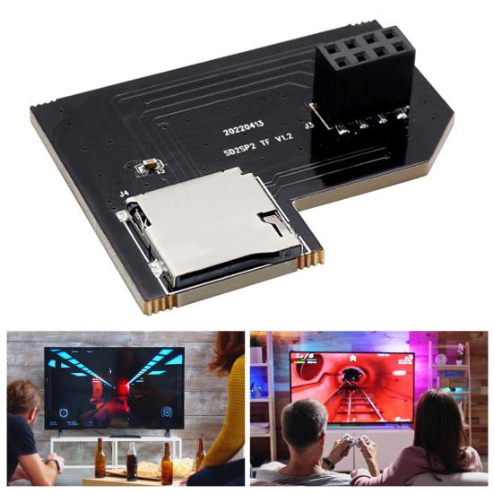 Адаптер Yousheng TF/SD SP2 для SD2SP2 Pro, устройство чтения карт SDL Micro S.D большой емкости для GameCube Homebrew и загрузки резервных копий игр, игровые аксессуары