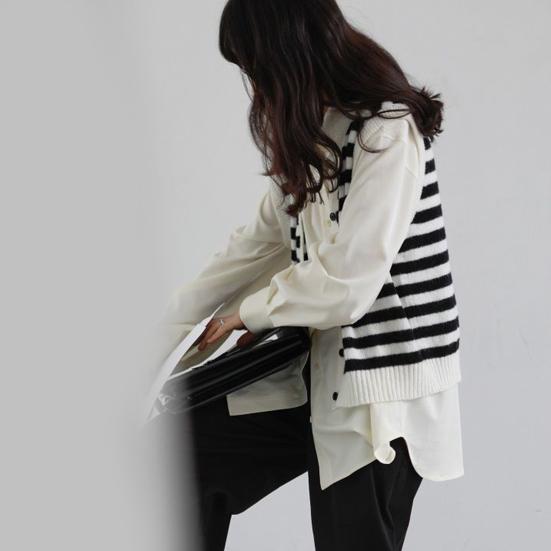 Женская рубашка однотонная с длинным рукавом и лацканами, повседневная рубашка свободного кроя для офиса и вечеринок, повседневная одежда