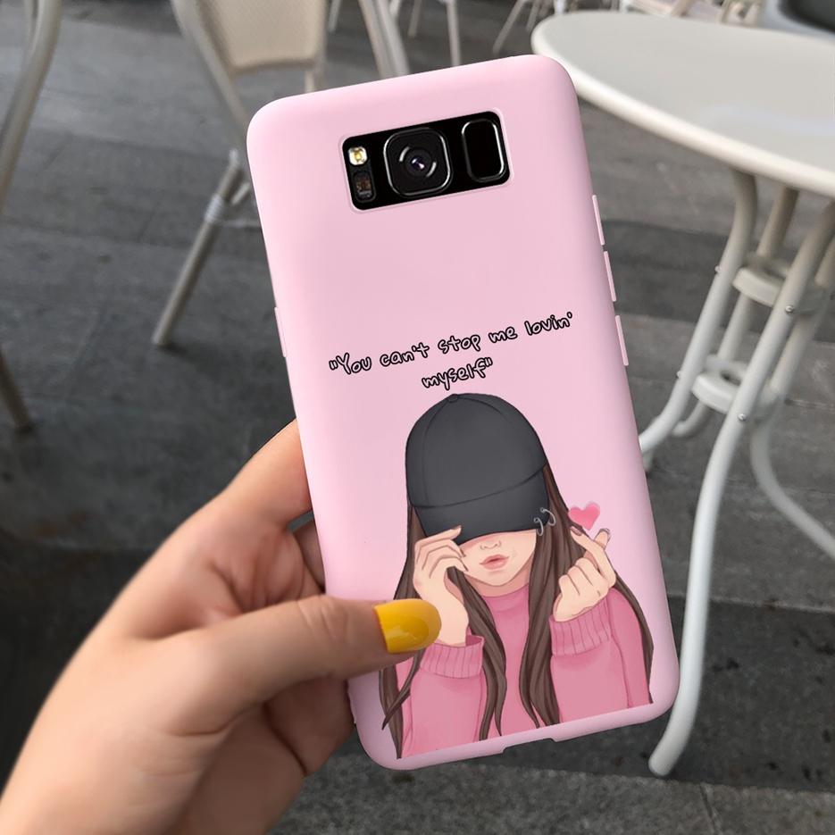 Чехол для Samsung Galaxy S8 Чехол Galaxy S8+ Стильный Подсолнух Красивые Девушки Чехол Для Samsung S8 Plus GalaxyS8 S8+ Мягкие Сумки Чехол