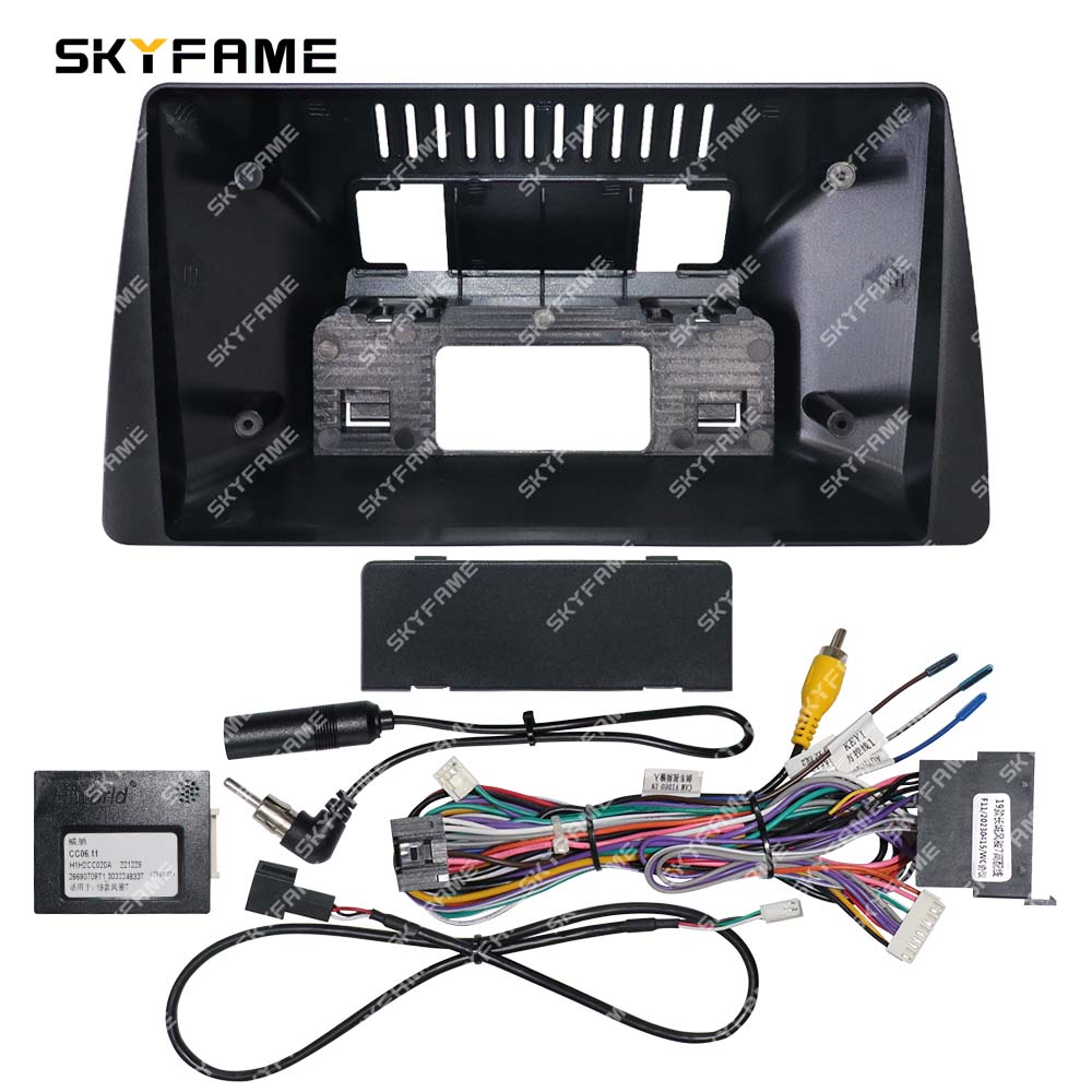 SKYFAME Car Frame Fascia Adapter Canbus Box Decoder Android Radio Dash Fitting Panel Kit For Great Wall Wingle 7