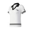 Fila Атлетика Теннис Серия Модный Удобный Универсальный Трикотажный Топ с Коротким Рукавом Женские топы Нефритово-Белый A11W523405F-WT