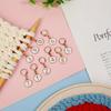 10PC/Set Alloy Enamel Numbered Knit Sewing Accessories Markers DIY Crafts With Removable Locking Clasp For Crochet and Knitting