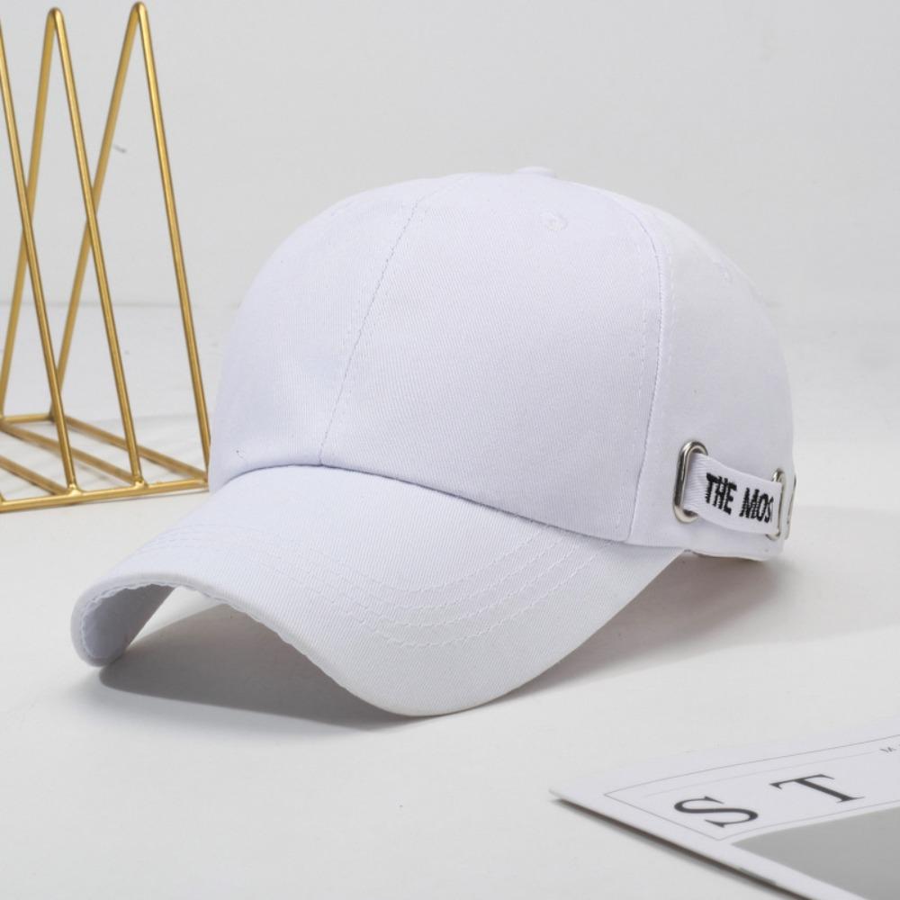 Letter Embroidery Sun Cap Soft Duck Tongue Hat New Baseball Cap Women