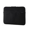 Elecom Neoprene Laptop Inner Case, 15.6-inch, 3-Pocket Bag, Black, BM-IB3PT15BK