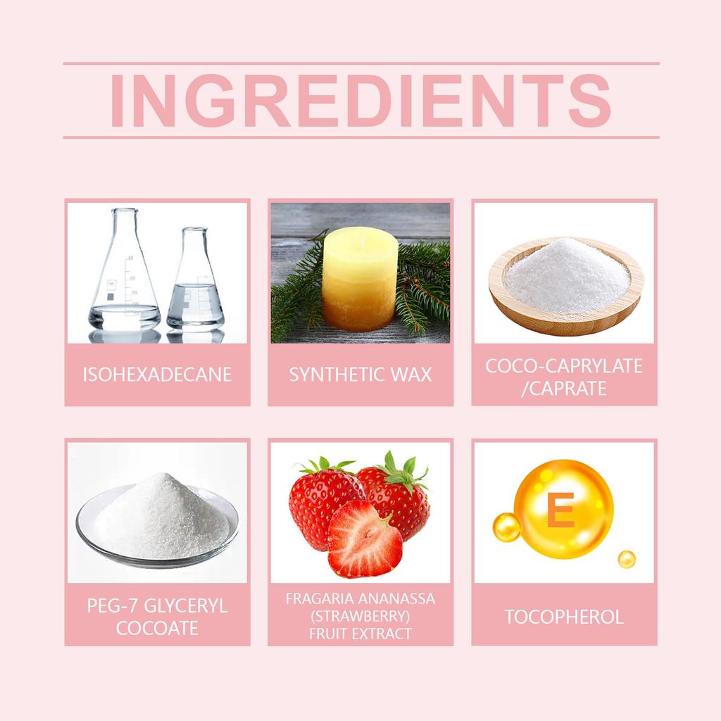 Очищающий бальзам с ароматом клубники, очищающий бальзам, нежное очищение без остатков, портативный стик для снятия макияжа, 50 г