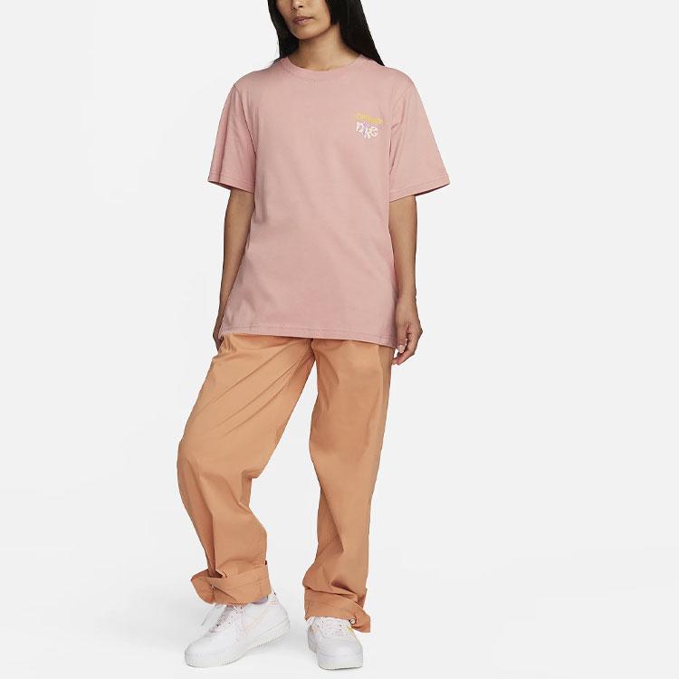 Nike Short Sleeved T Shirts Women's Pink FD2550-618