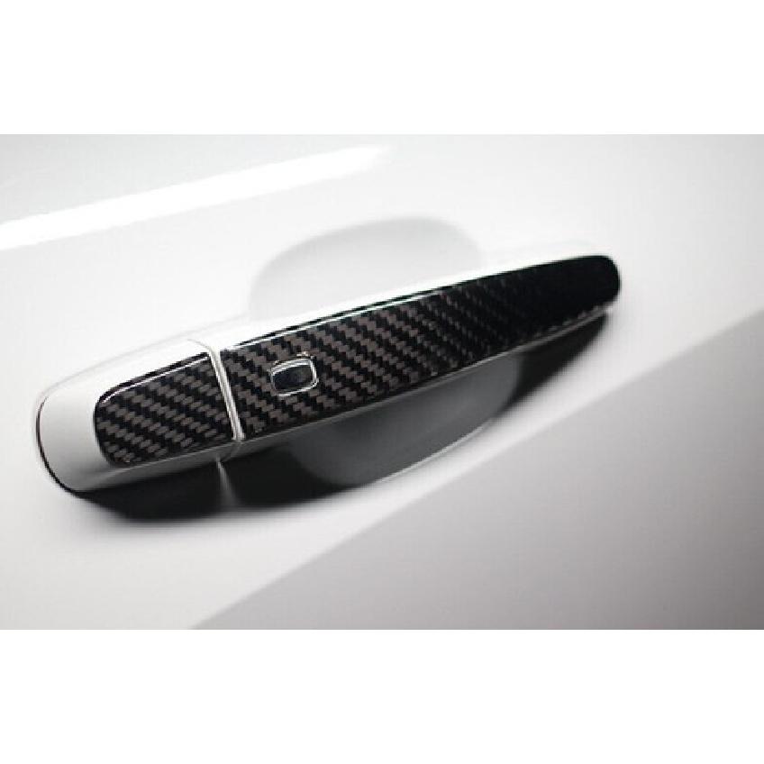 HOutside Door Handle Cover Trim For Chevrolet Malibu Real Carbon Fiber 2019-2021