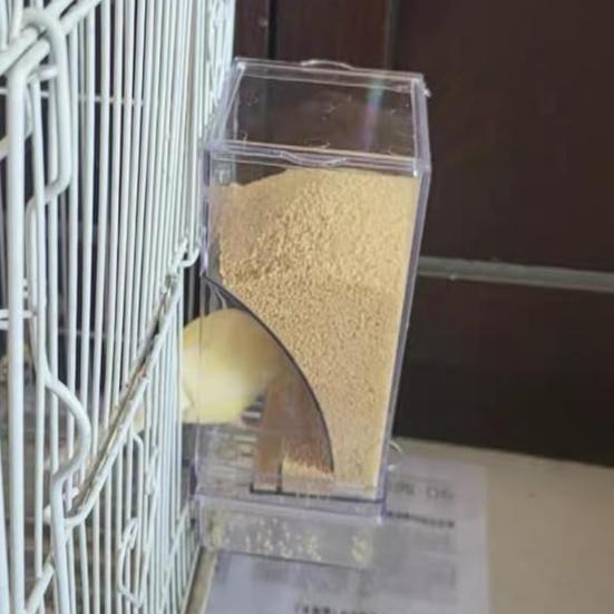 Прозрачная акриловая кормушка для птиц, автоматическая кормушка для птиц без беспорядка, кормушка для попугаев большой емкости, защита от разлива