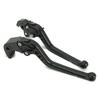 H62 Черный Совместим с HONDA CBR1000RR SC57 и CB1000R SC60 (черный) Тормозные/Сцепные Рычаги, 6-уровневая Регулировка,