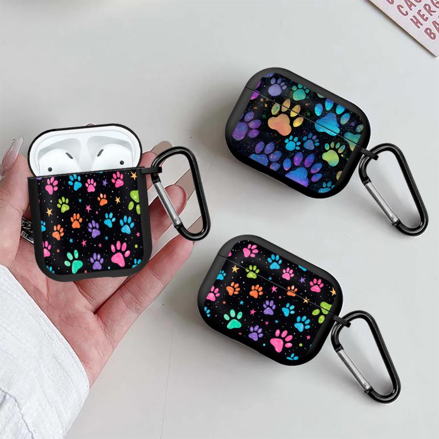 Полноэкранные цветные чехлы-наушники с ушками для Airpods Pro3 3 4 1 Pro2 Pro 2