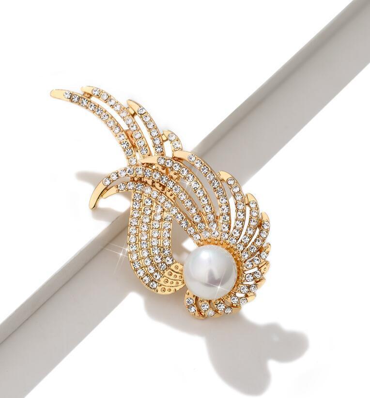 Брошь из сплава для ушей, High-end Sense, High-end Chest Flower, High-end Coat, Suit Brooch