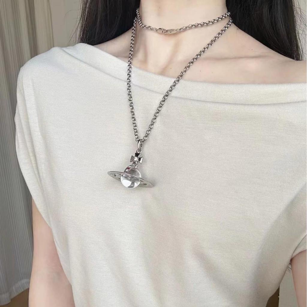 Большой Сверкающий Цирконий Трехмерный Шарообразный Кулон на Шею