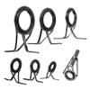 Hot New Line Fish Pole Eyes Fish Outdoor Fishing Rod Tip Guides Repair Kits