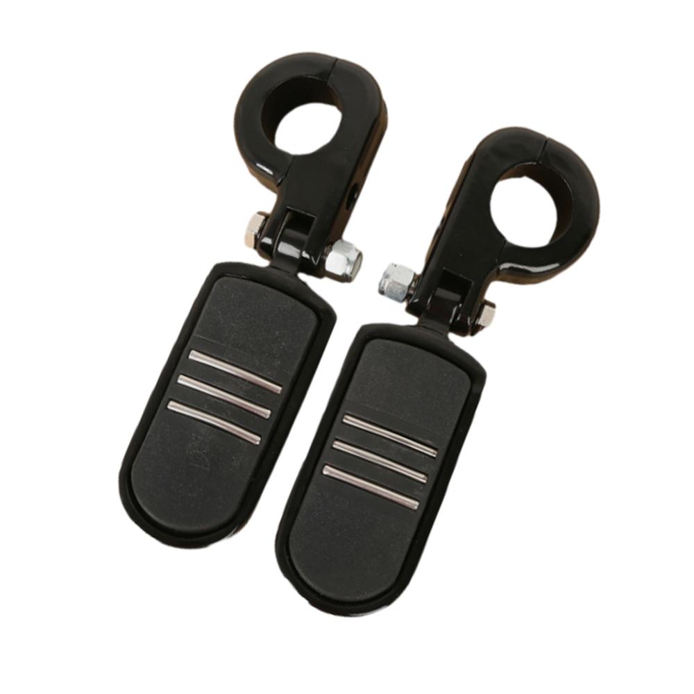 1.25" 32mm Motorcycle Foot Rest Highway Engine Guard Foot Pegs Mount for Harley Honda Suzuki