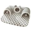 Cartoon Cat Tunnel Toy Creative Cat Bed Cat Accessories Kitten Play Tube  Play and Sleep