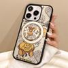 Стильный чехол для iPhone в виде куклы-медведя с магнитным креплением для Apple iPhone 11/12/13/14 Pro Max.