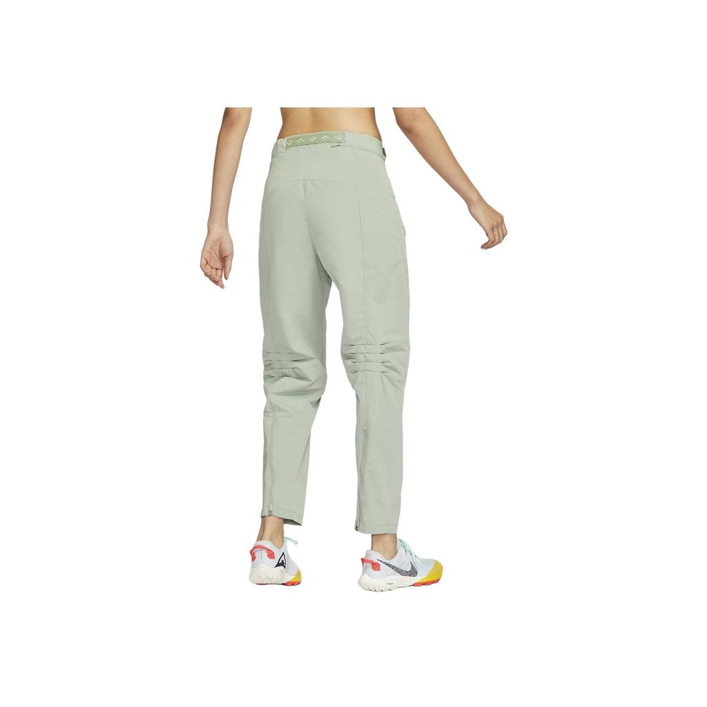 Nike Штаны для бега Trail Repel Solid со средней посадкой, женские, цвет Horizon-Green FV6372-370
