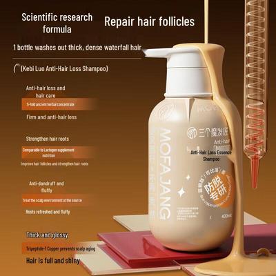Шампунь против выпадения волос от Three Hair Stylists с имбирем