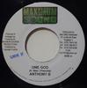 7inch Record ANTHONY B - One God NONE Maximum Sound Jamaica Reggae, Ska & Dub Used