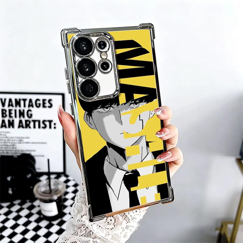 Чехол для телефона Mashle Magic And Muscles Anime с покрытием для Samsung Galaxy S24 S25 FE S26 Edge S23 Ultra S22 S21 Plus S20 Противоударный Ai