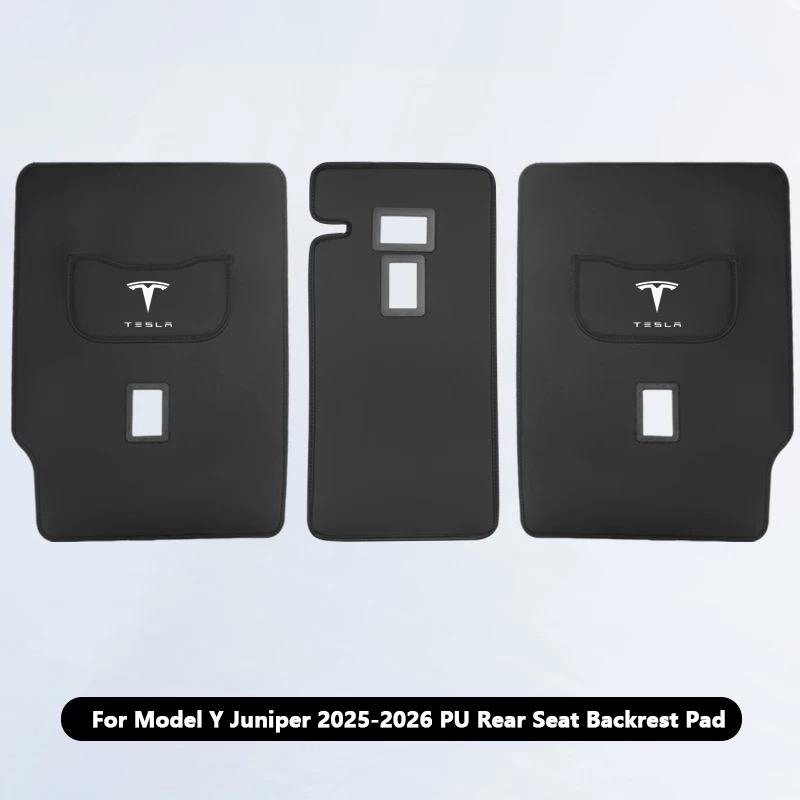 AAAIT1 For Tesla Model Y Juniper Model 3 Highland 2017-2026 Trunk Mat Full Coverage Seat Backrest Protective Cargo Liner Anti Dirty Pad