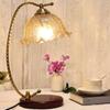 Bedroom Table Lamp Flower High Aesthetic Value Bedside Lamp Living Room Wedding Decoration Gift