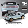 TH 1:64 Porsche Cayenne Turbo GT SUV Diecast Model Car Alloy Simulation Vehicle Model Adult Collection Model Series