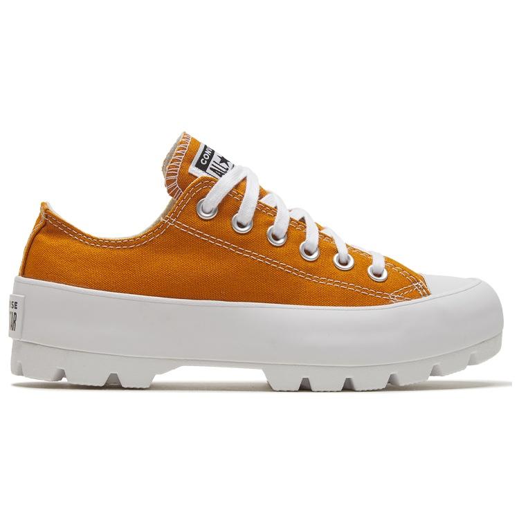 (WMNS) Converse Chuck Taylor All Star Low 'Seasonal Lugged - Saffron Yellow' Women's 568621C