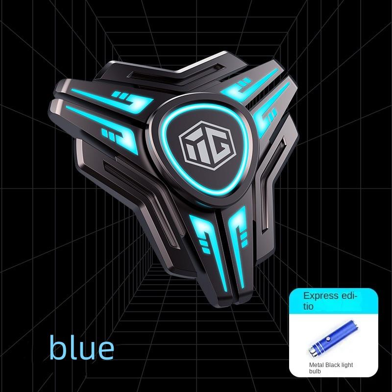 Fidget Spinner Cool Luminous Fingertip Gyro EDC Stress Relief Toy Hand Gift for Adults Children