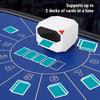 Automatic Shuffler and Dealer Rechargeable 2500mAh Automatic Card Shuffler with Multi Player Modes for Poker Games Outdoor