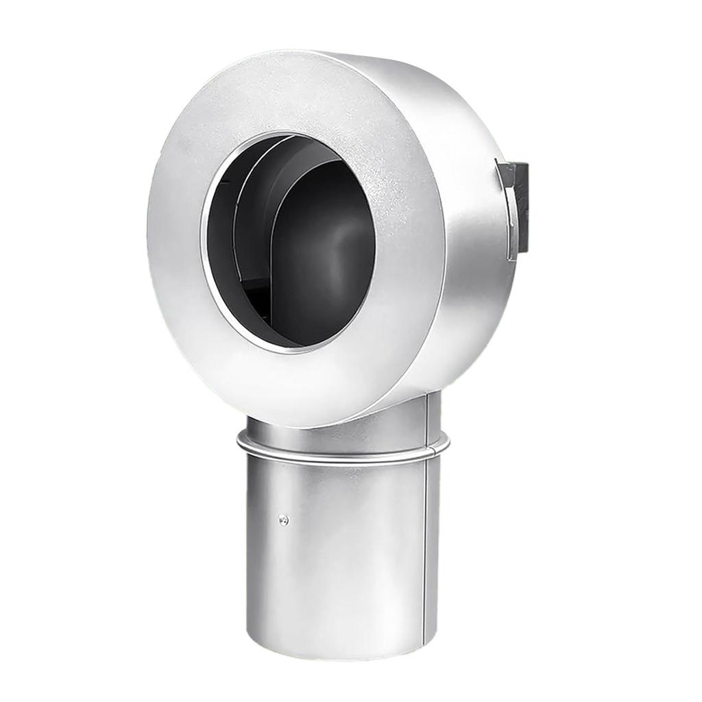 Magnetic Dryer Vent Coupling 90 Degree Strong Magnetic Self Connection Dryer Vent Connector with 4 Inch Pipe