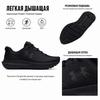 Under Armour Мужские кроссовки Surge 4 Triple Black 3027000-002