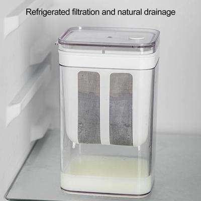 1100 мл ситечко для йогурта, большая емкость, ультратонкая сетка, прозрачный видимый многофункциональный фильтр для чая, молока, сока, домашний сепаратор сыворотки, кухонный фильтр