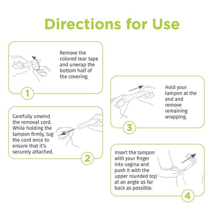 Тампоны гигиенические (16 шт), Tampons,  Pee Safe