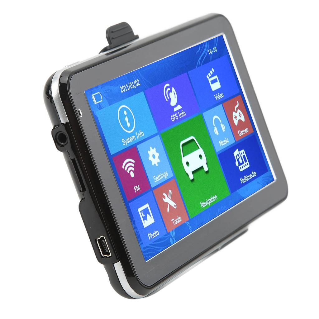 GPS Navigator 5 In Touch Screen 256MB 8G 3D 2D Maps for Cars Bicycles Ambulances Buses